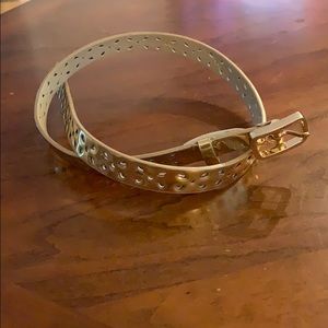 Gold j. Crew crewcuts belt size medium.